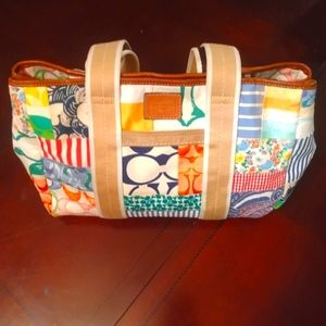 Colorful COACH bag